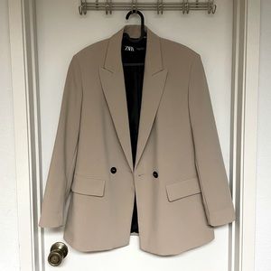 ZARA blazer oversized size xs